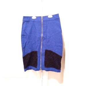 Michael Kors front zipper skirt